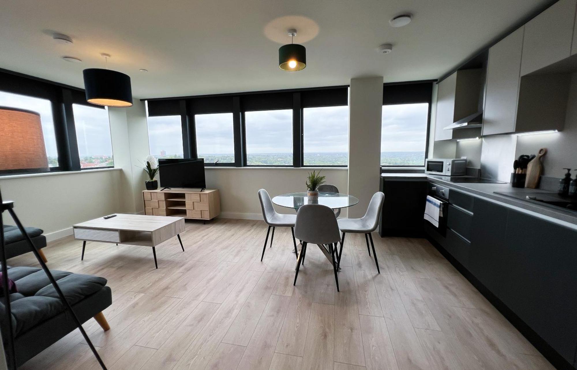 The Kaizen Apartman West Bromwich Szoba fotó